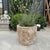 Antique Limestone Trough A one-of-a-kind hand-carved limestone trough naturally textured, lightly weathered finish....