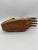 Wood Sculptural Hand-Carved Wooden Wine Bottle Holder, 1950s For Sale - Image 7 of 9