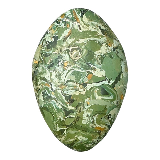 Vintage Italian Scagliola Pigmented Plaster Turtle Shell For Sale