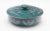 Turquoise Studio Pottery Ceramic Lidded Bowl For Sale - Image 6 of 6