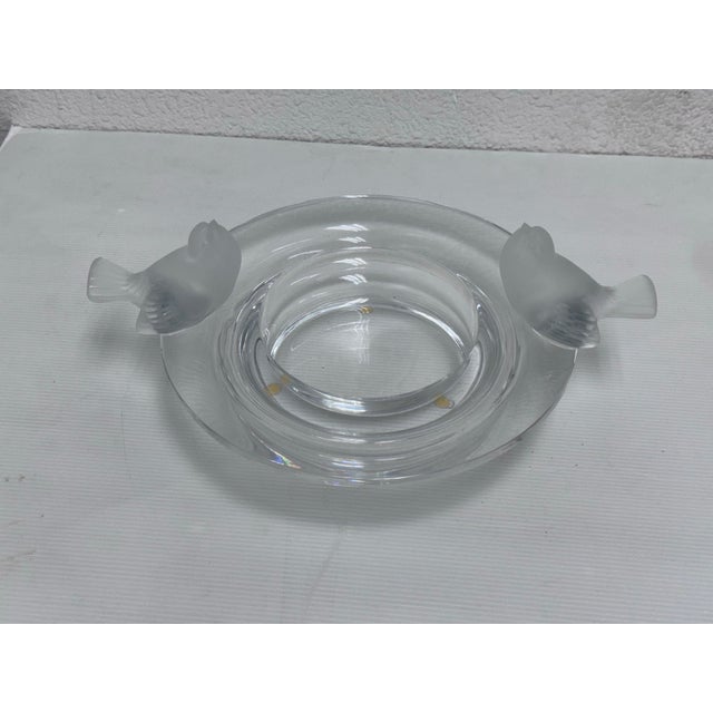 Design Plus Gallery presents the Deux Moineaux Moqueurs Bowl by Rene Lalique from the 1960s. The bowl is so sweet +...