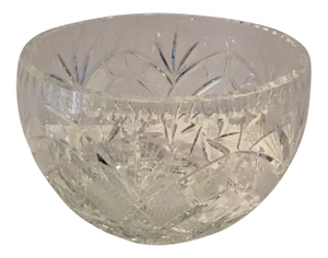 American Brilliant Cut Glass Crystal Bowl
