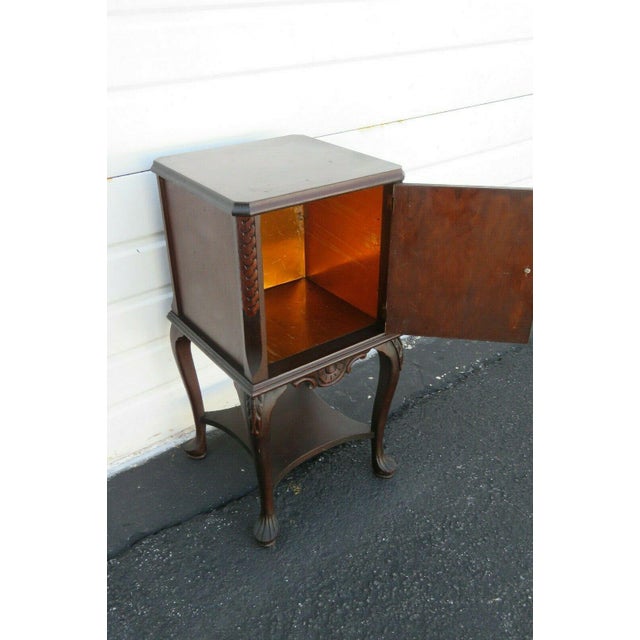 Antique Cigar Humidor Copper Lined Matttroy