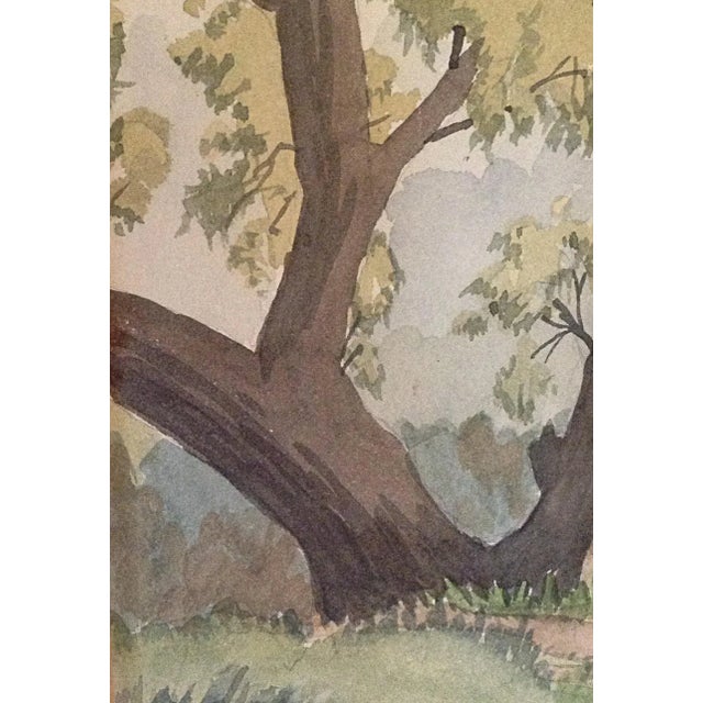 Peter Obninsky Watercolor, Signed For Sale - Image 4 of 5