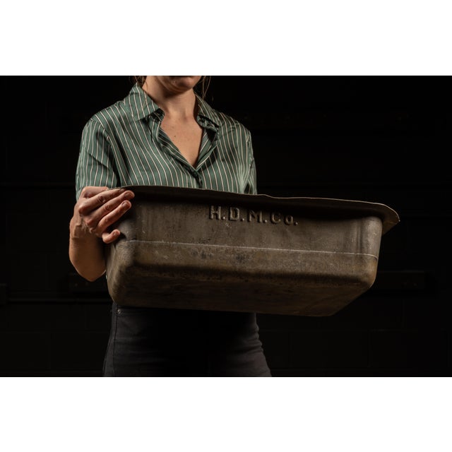 Industrial Antique Harley-Davidson Machine Shop Metal Parts Bin For Sale - Image 3 of 6
