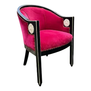 Early 20th Century Art Deco Medallion Chair