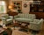 Light Gray 1950s Art Deco Scalloped Velvet Lounge Chairs and Sofa Set For Sale - Image 8 of 11