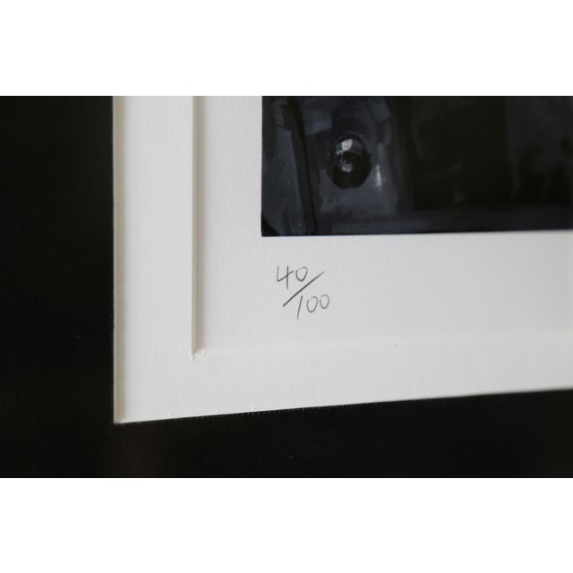 Concorde by Michael Kagan 2021 Signed Screenprint 40/100 For Sale - Image 6 of 8