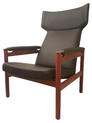 Mid-Century Model 4365 Wing Chair by Hansen, Soren for Fritz Hansen, 1960s