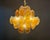 Vintage Italian Amber Murano Glass Chandelier, 1990s For Sale - Image 14 of 18