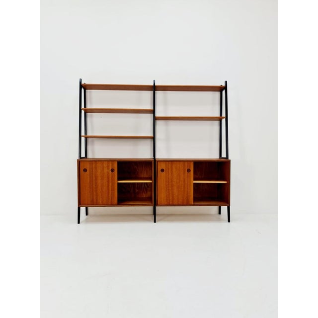 Danish Freestanding Bookshelf System in Teak by Bengt Ruda, 1960s For Sale - Image 3 of 11