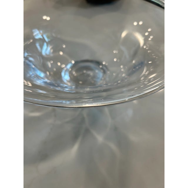 1990s Simon Pearce Glass Bowl For Sale - Image 6 of 8