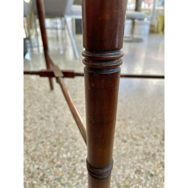Antique Tole Ware Tray Table For Sale - Image 9 of 12