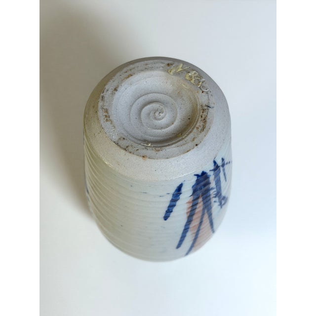 Mid 20th Century Vivika and Otto Heino Stoneware Vase/Vessel 5 3/4" For Sale - Image 5 of 6