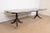 Baker Furniture Company Baker Furniture Style Georgian Banded Mahogany Double Pedestal Extension Dining Table, Newly Refinished For Sale - Image 4 of 12