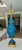 Large Murano Blue Seguso Table Lamp for Marbro For Sale In Palm Springs - Image 6 of 16