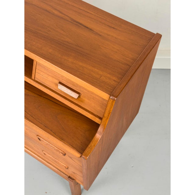 Teak Secretary Desk by Arne Wahl Iversen for Vinde Møbelfabrik, 1960s For Sale - Image 6 of 18