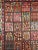 Red Vintage Persian Bakhtiari Rug, Allover Garden Panel Pattern, Pale Yellow & Red, 5’ X 7’ For Sale - Image 8 of 12