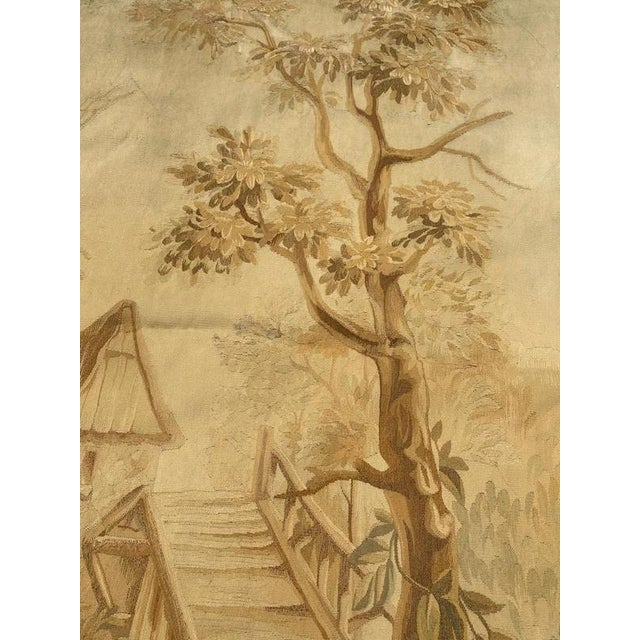 Textile Large Antique French Aubusson Tapestry, 1890s For Sale - Image 7 of 18