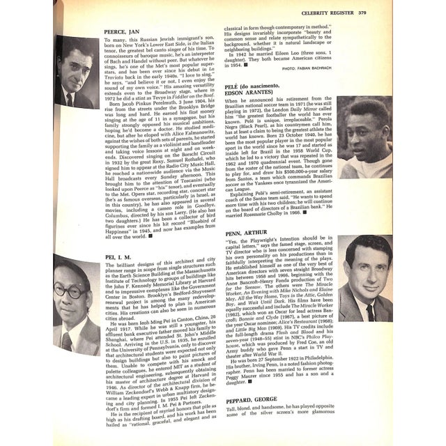 "Celebrity Register" 1973 Blackwell, Earl For Sale - Image 11 of 13