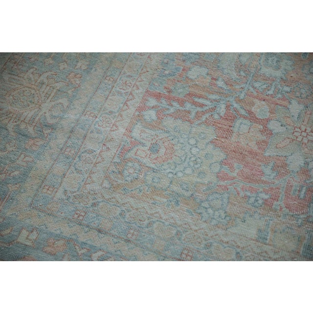 Vintage Distressed Mahal Carpet - 10'5" x 13'9" For Sale - Image 10 of 13