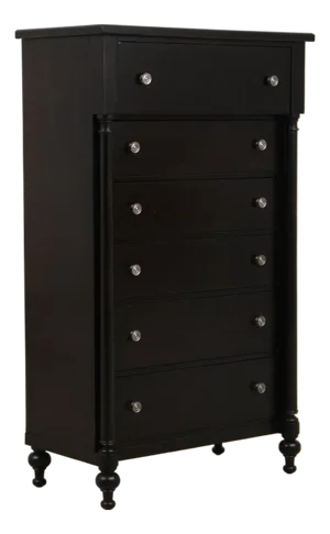 Hickory White Empire Style Chest W. Fold Out Desk