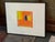 Paper Isabel Wyatt "Orange Color Form" Original Painting, Signed For Sale - Image 7 of 10