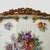 Mid 20th Century Vintage French Limoges Hand-Painted Porcelain & Gilt Metal Floral Tray For Sale - Image 5 of 10