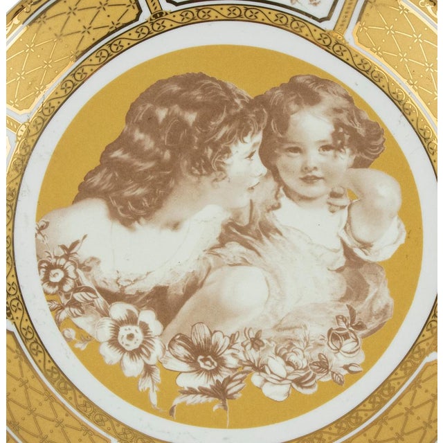 Vintage Limoges Porcelain Dishes, Italy, 1950, Set of 2 For Sale - Image 4 of 5