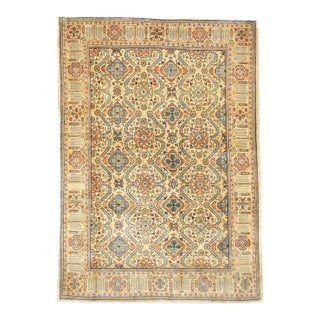 Fine Antique Persian Sarouk Rug 6'2'' X 8'7'' For Sale