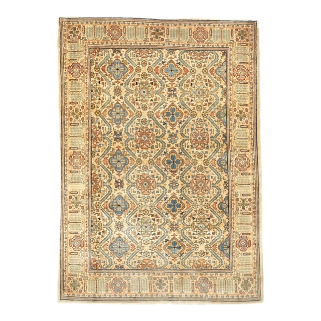 Fine Antique Persian Sarouk Rug 6'2'' X 8'7'' For Sale
