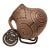 Bill Freeman (1927-2012) Native American Recreation of Hohokam Pot on Hand Forged Iron Stand by Unknown Artist. For Sale