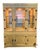 Vintage Bernhardt Shibui Collection Chinoiserie Style Ivory Display / China Cabinet For Sale - Image 11 of 11