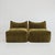 Mario Bellini Le Bambole Modular Armchairs in Green Velvet by Mario Bellini for B&B Italia, 1970s, Set of 2 For Sale - Image 4 of 18