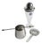 Vintage Italian Cocktail Shaker Set by Matteo Thun for Alessi, 1980s, Set of 4 For Sale