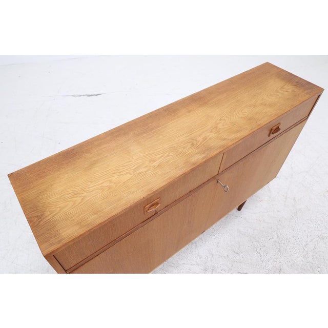 Wood Vintage Teak Chest of Drawers For Sale - Image 7 of 16