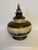 Abstract Vintage Cereomonial Temple Jar With Lid - A Set For Sale - Image 3 of 5