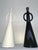 Metal Alessandro Guerriero, Postmodern Portabuono Quo Sculptures, Italy, 1980s, Set of 2 For Sale - Image 7 of 18