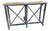 Rustic Iron Console Table For Sale