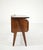 1950s Mid-Century Modern Bedside Tables in Wood and Glass attributed to Vittorio Dassi for La Permanente Mobili Cantù, Italy, 1950, Set of 2 For Sale - Image 5 of 18