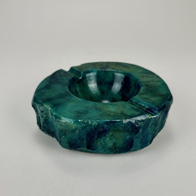 Mid-Century Modern Green Alabaster Ashtray by Romano Bianchi, 1960s For Sale - Image 6 of 6