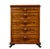 19th Century Swedish 5 Drawer Chest of Drawers, 1870 For Sale - Image 6 of 11