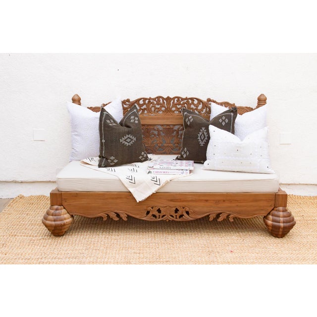 Reclaimed Teak Royal Bali Lounge Sofa For Sale - Image 10 of 10