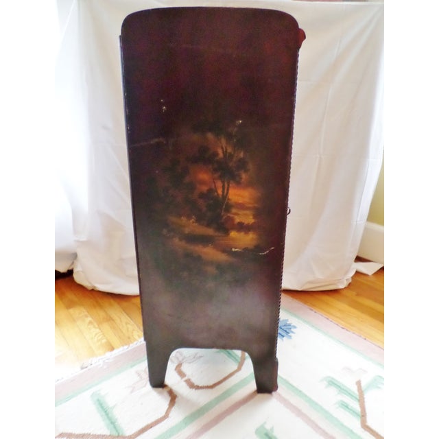 Antique French HandPainted Sheet Music With Bronze Mounts