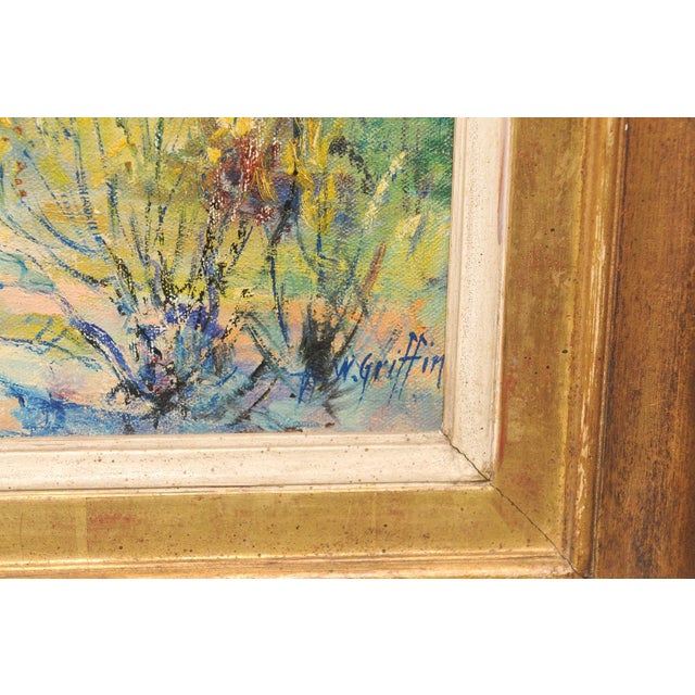 Mid 20th Century Framed Impressionistic California Landscape For Sale In Atlanta - Image 6 of 12