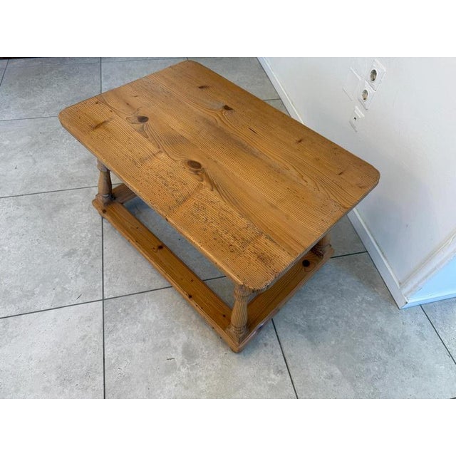 Rustic Farmhouse Coffee Table For Sale - Image 3 of 7
