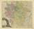 Antique Map of the Lorraine North-East France by J. B. Homann, 1720 For Sale