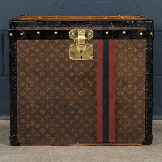 Louis Vuitton Vintage Hat Trunk in Monogram Canvas from Louis Vuitton, France, 1930 For Sale - Image 4 of 18