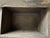 Antique Early 20th Century Nautical Themed Wooden Coal/Firewood Box With Brass Embossed Exterior Panels For Sale - Image 11 of 12