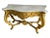 19th Century Louis XV Golden Console For Sale - Image 5 of 13